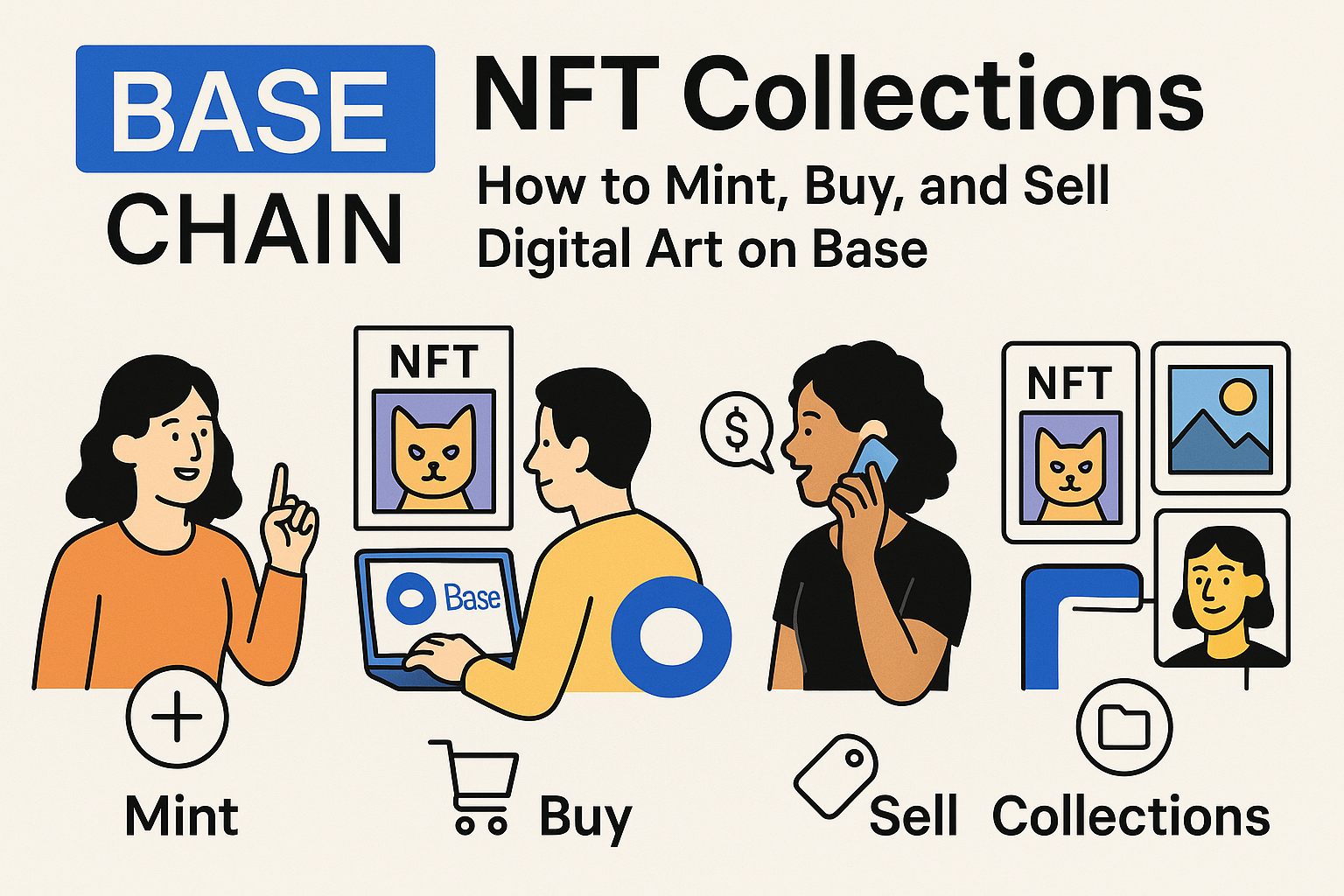 Base Chain NFT Collections: How to Mint, Buy, and Sell Digital Art on Base
