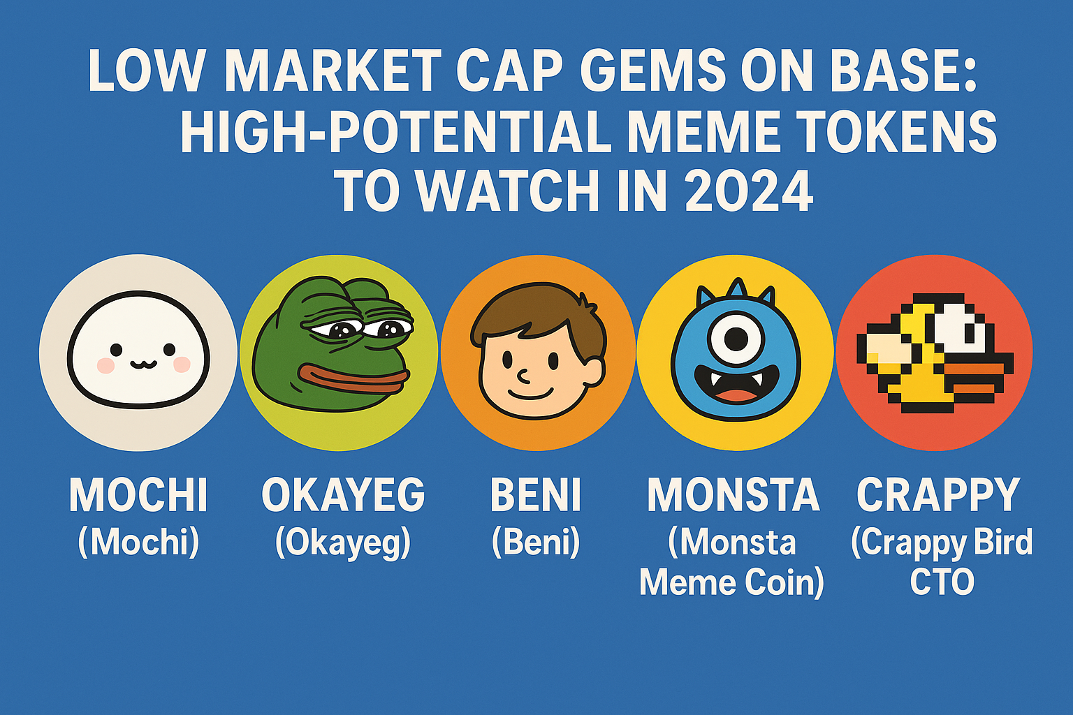 Low Market Cap Gems on Base: High-Potential Meme Tokens to Watch in 2024