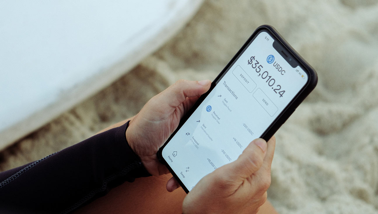 USDC payment transaction on Base network