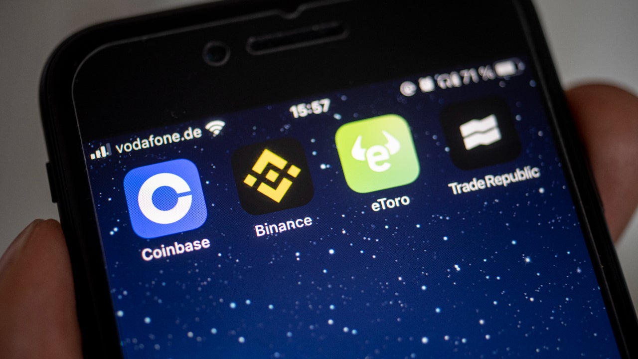Coinbase app region selection or U.S. map highlighting New York