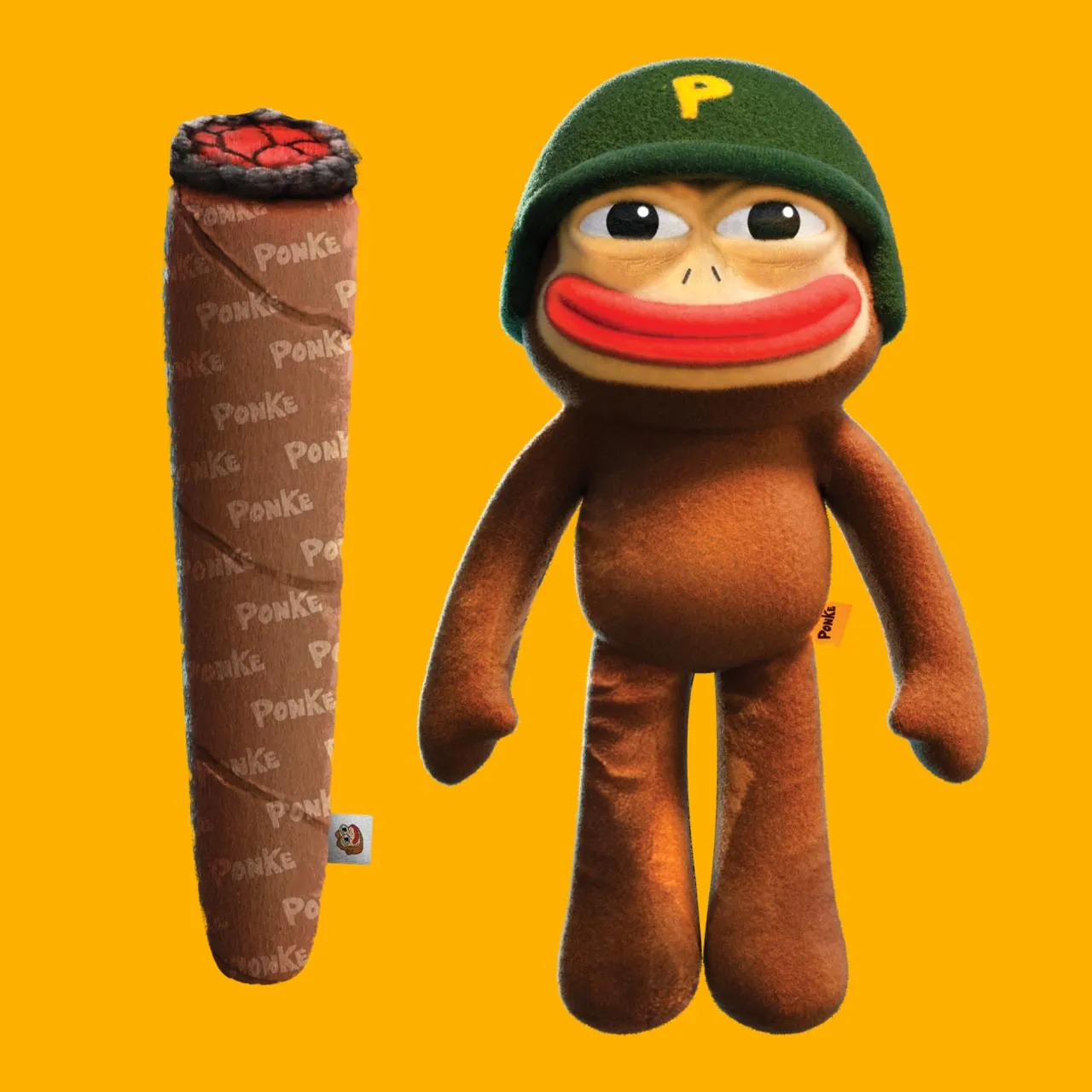 Ponke PONKE memecoin monkey logo