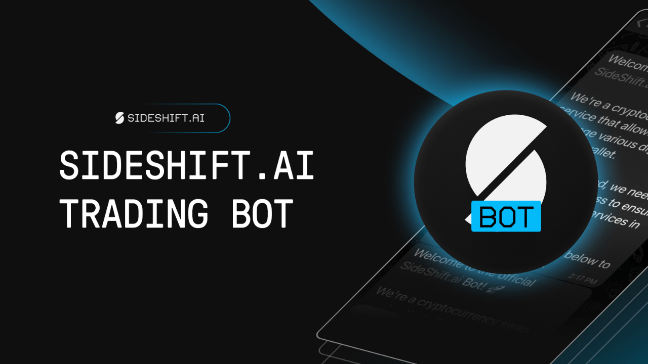 Telegram trading bot interface on mobile