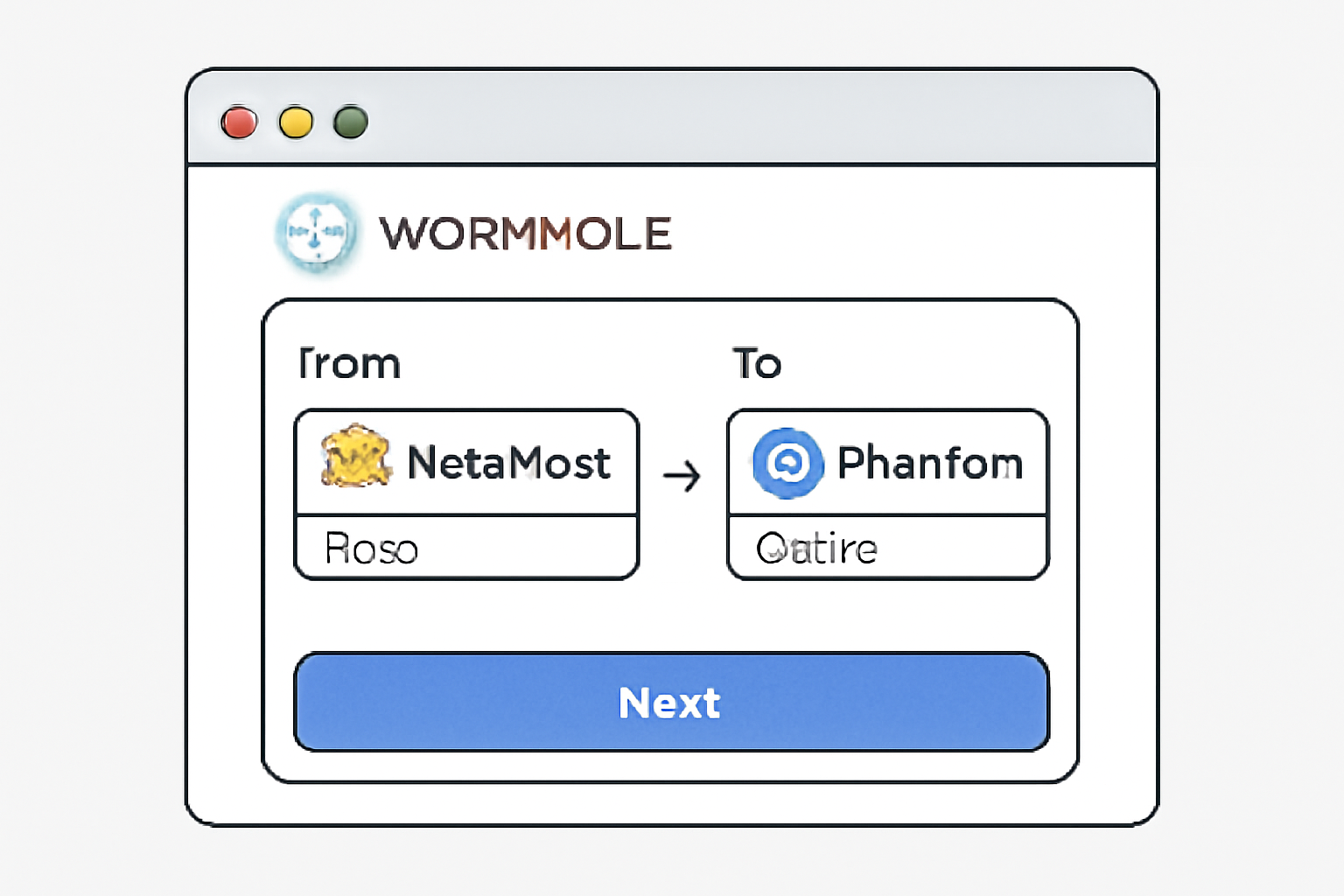 A browser window showing the Wormhole interface with MetaMask connected on 'Base' and Phantom connected on 'Solana'.
