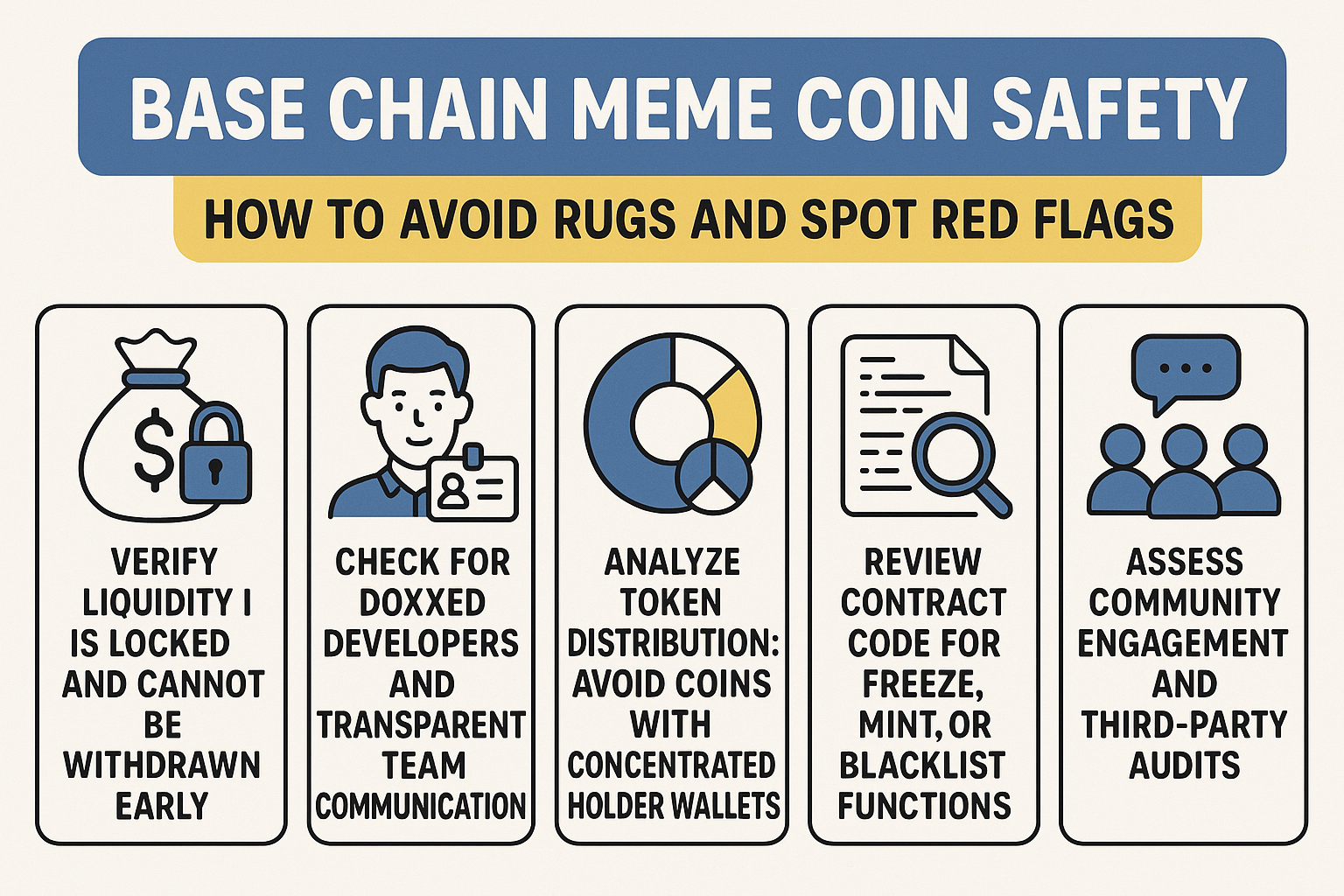Base Chain Meme Coin Safety: How to Avoid Rugs and Spot Red Flags