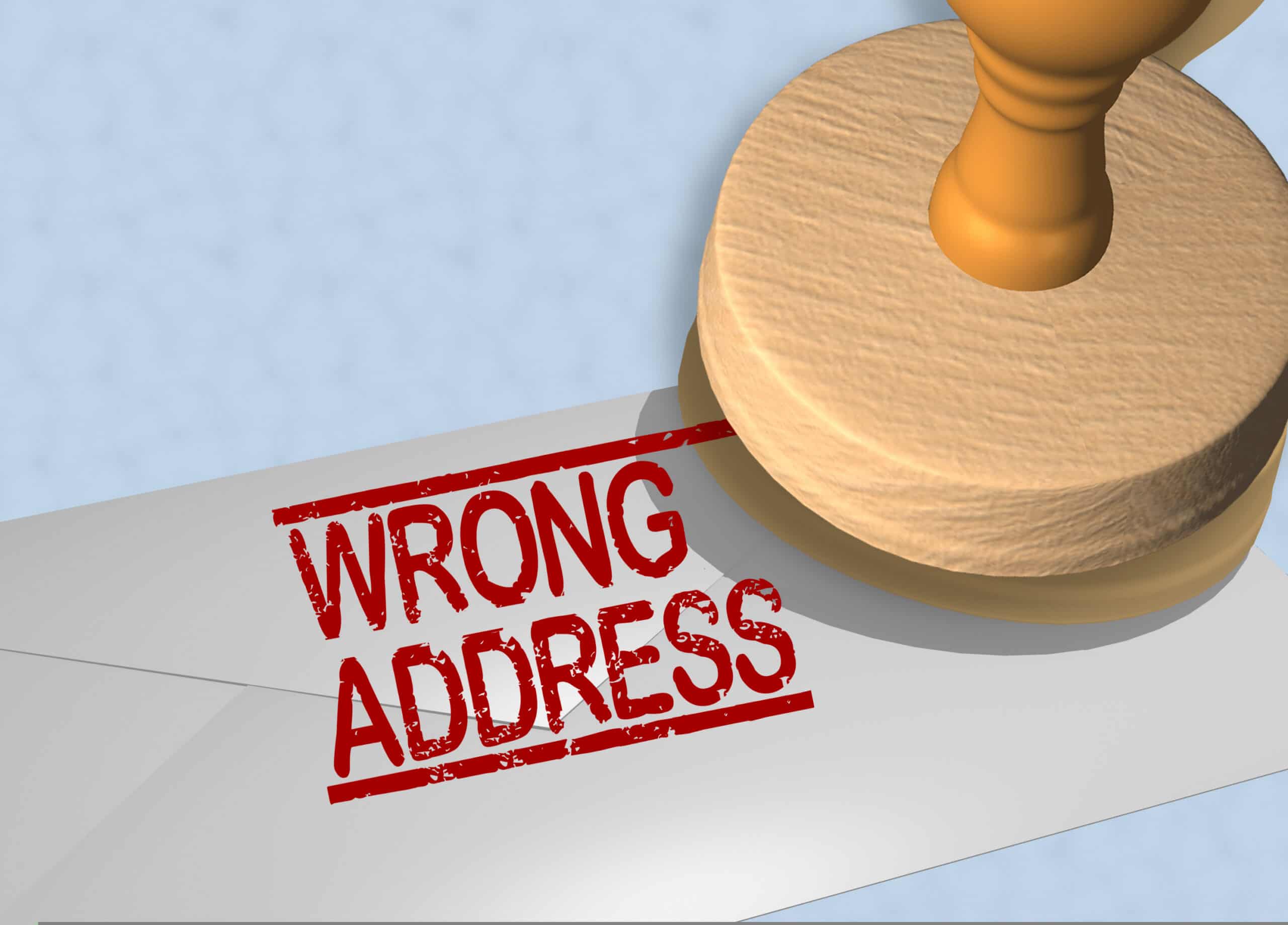 crypto wallet address error