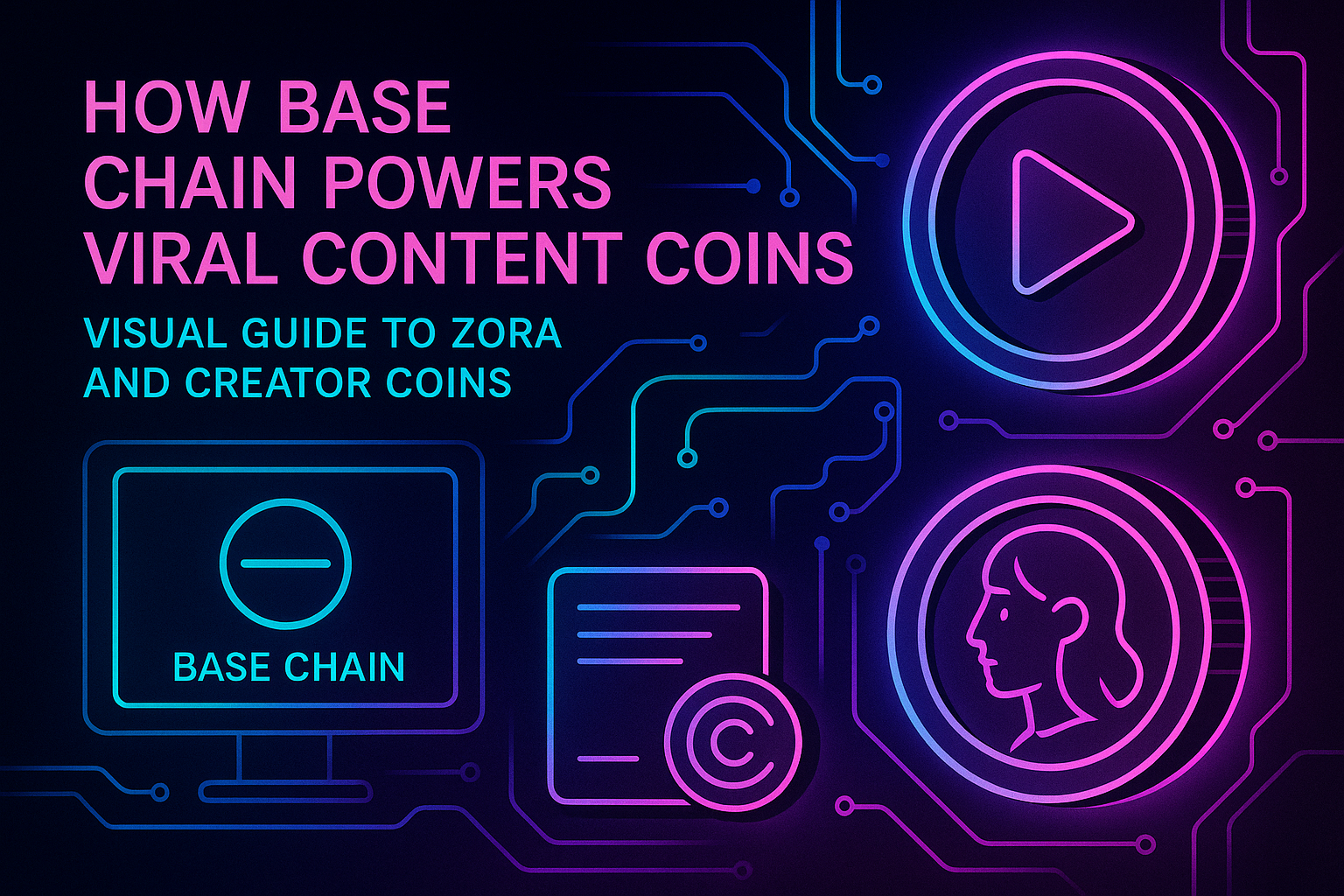How Base Chain Powers Viral Content Coins: Visual Guide to Zora and Creator Coins