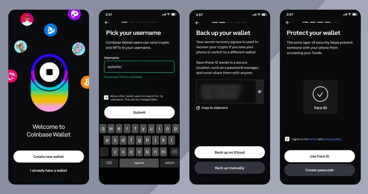 Coinbase app security malicious asset protection