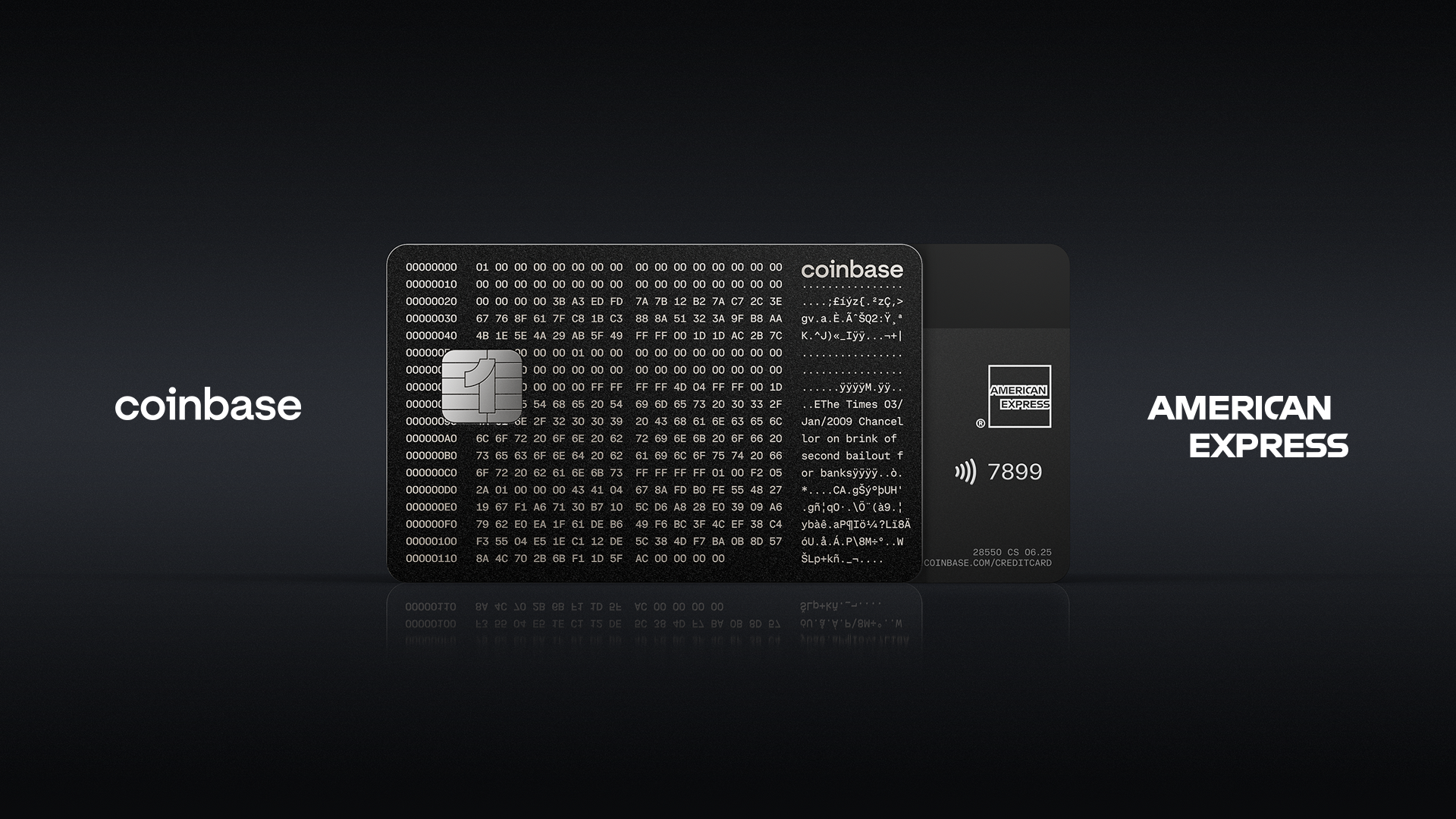 Coinbase One Card high asset balance dashboard screenshot